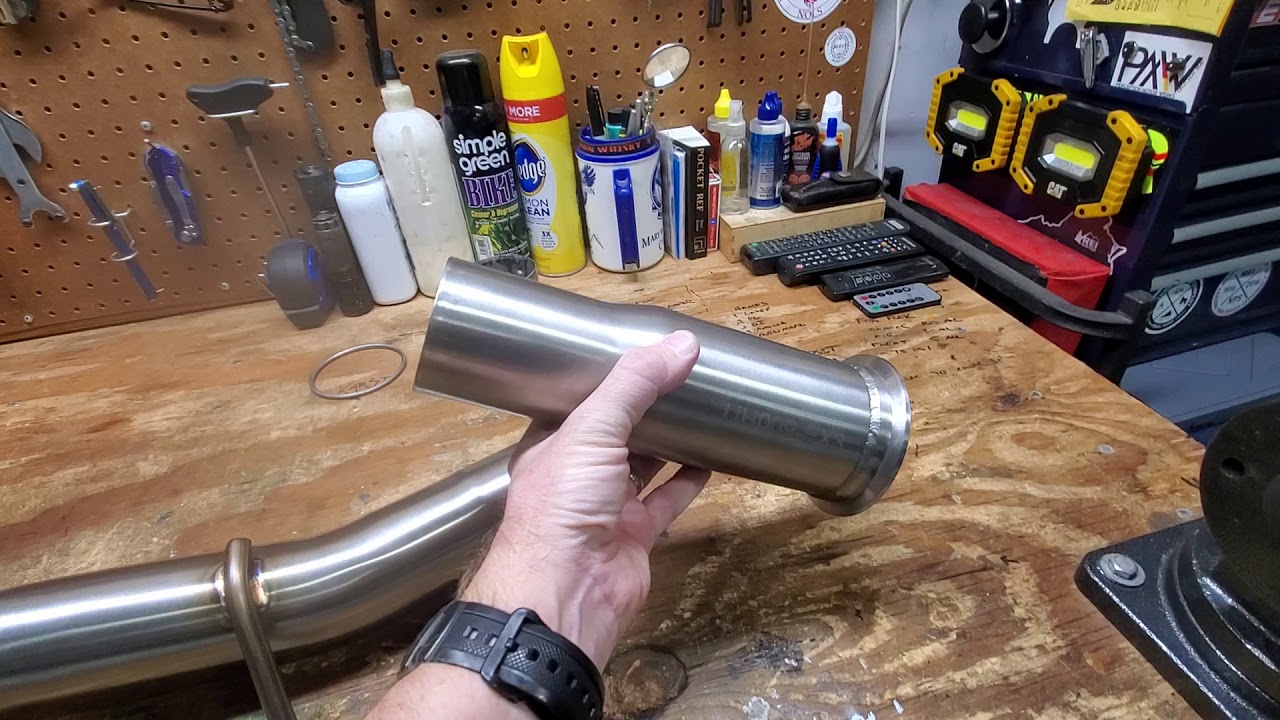 CTS Turbo resonator delete fit to a MK7.5 VW Golf Sportwagen S 4Motion (or Alltrack)