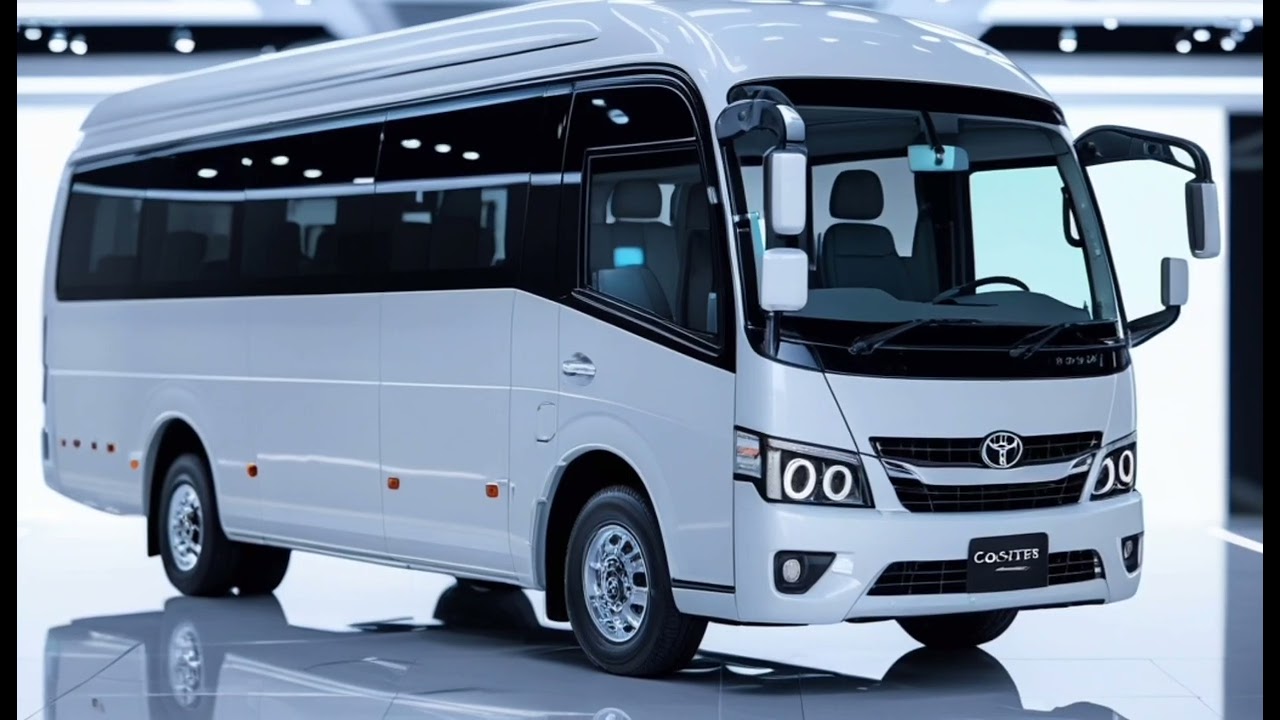 2026 Toyota Coaster สีแดง | มินิโค้ชหรูระดับวีไอพี โชว์รูมลักชัวรี 8K Ultra HD