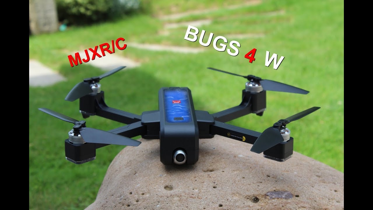 MJX BUGS 4 W ,REVIEW , TEST , TOMTOP DRONE
