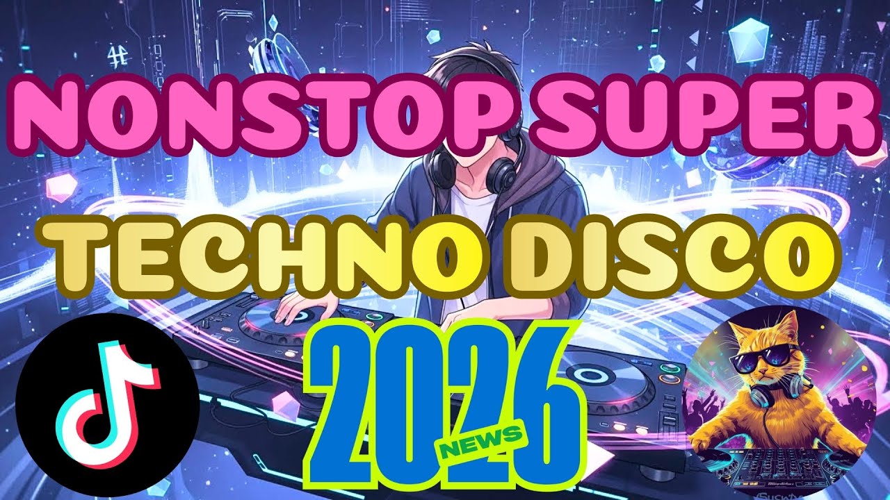 Future Techno Disco 2025 🚀| High Power Nonstop Party