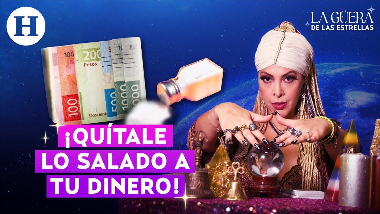 Haz crecer tu dinero con este ritual de La Güera de las Estrellas para endulzar monedas y billetes