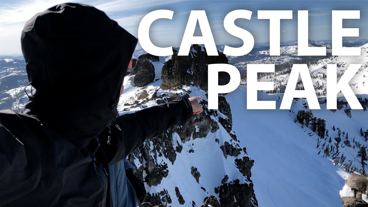 Castle Peak Lake Tahoe - Overnight Snow Camping and Snowshoeing
