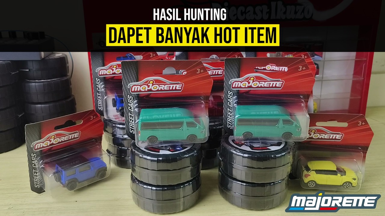 Hasil Hunting Diecast di Gandaria City Dapet Banyak Hot Item