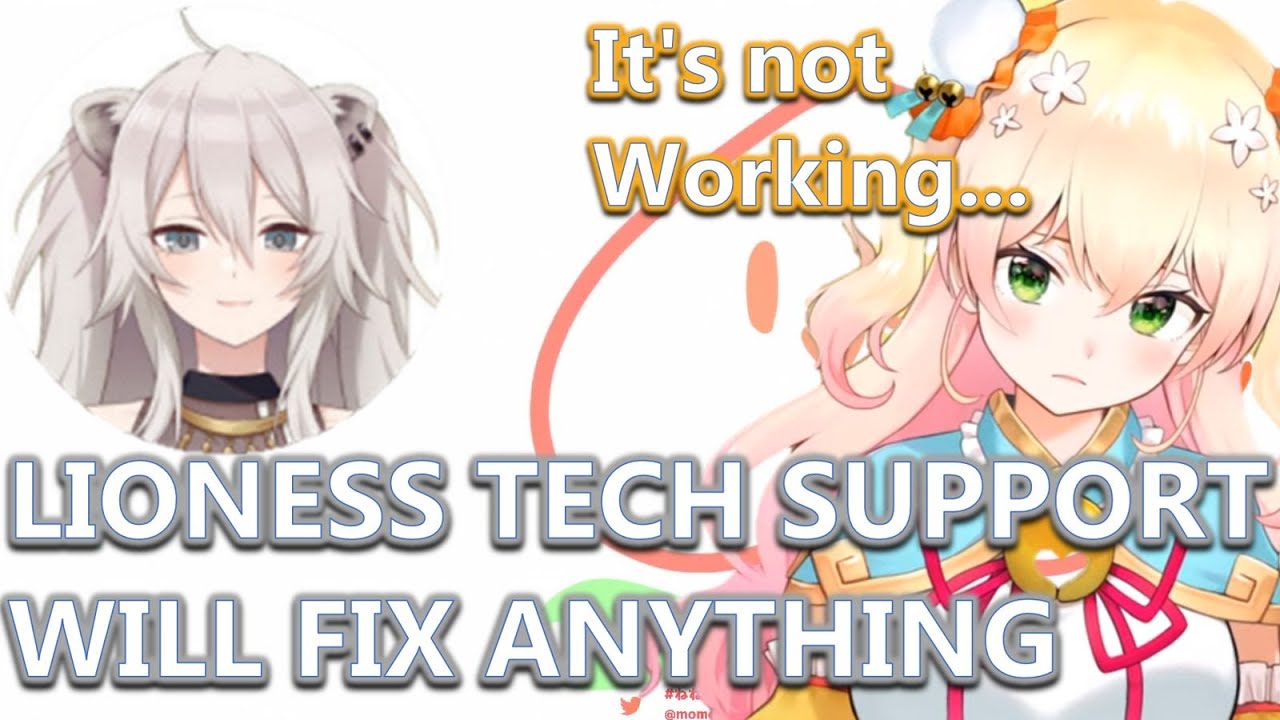 LIONESS TECH SUPPORT - Shishiro Botan Will Fix It【HOLOLIVE】【ENG SUB】