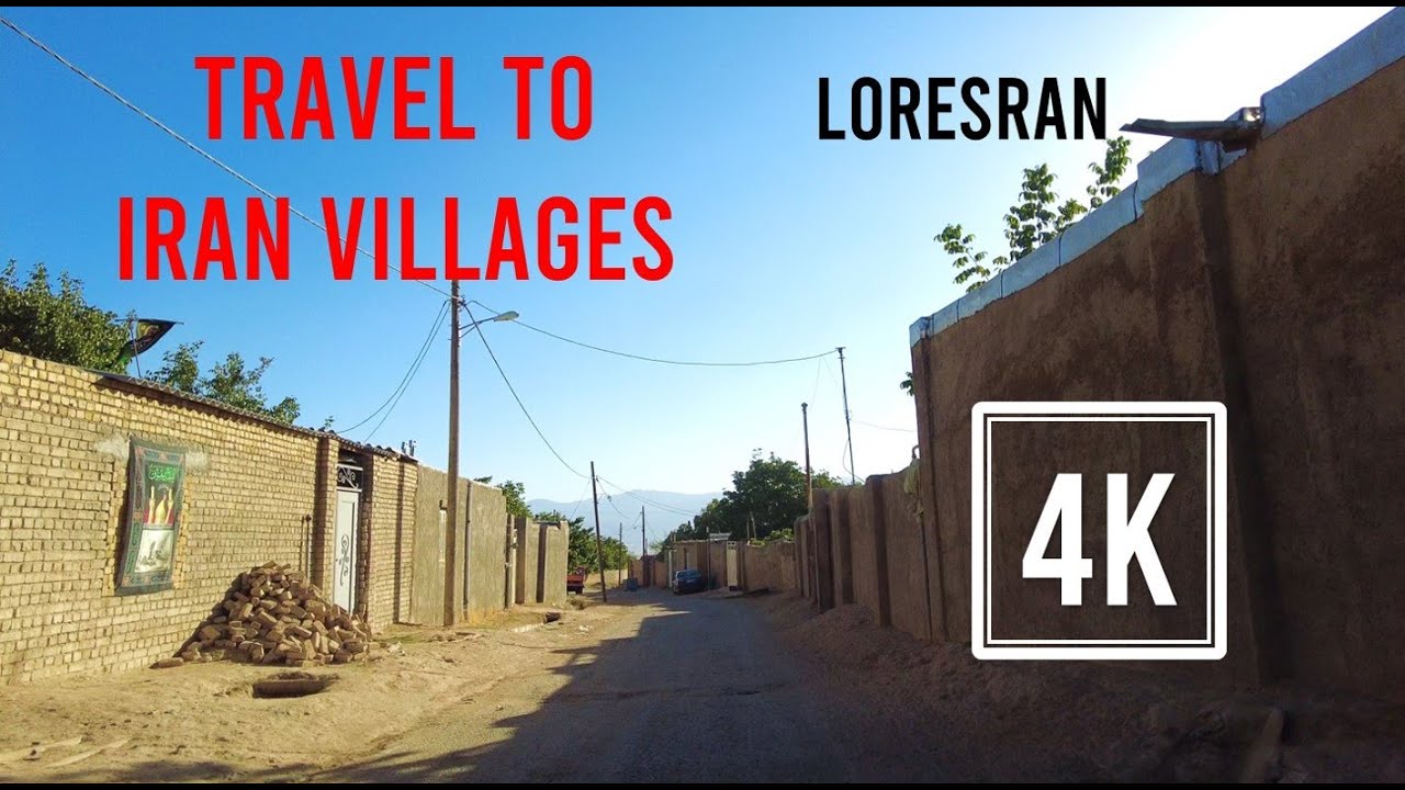 [4K] Travel to the Heart of Iran and Lorestan Villages, Iran Virtual Tour.