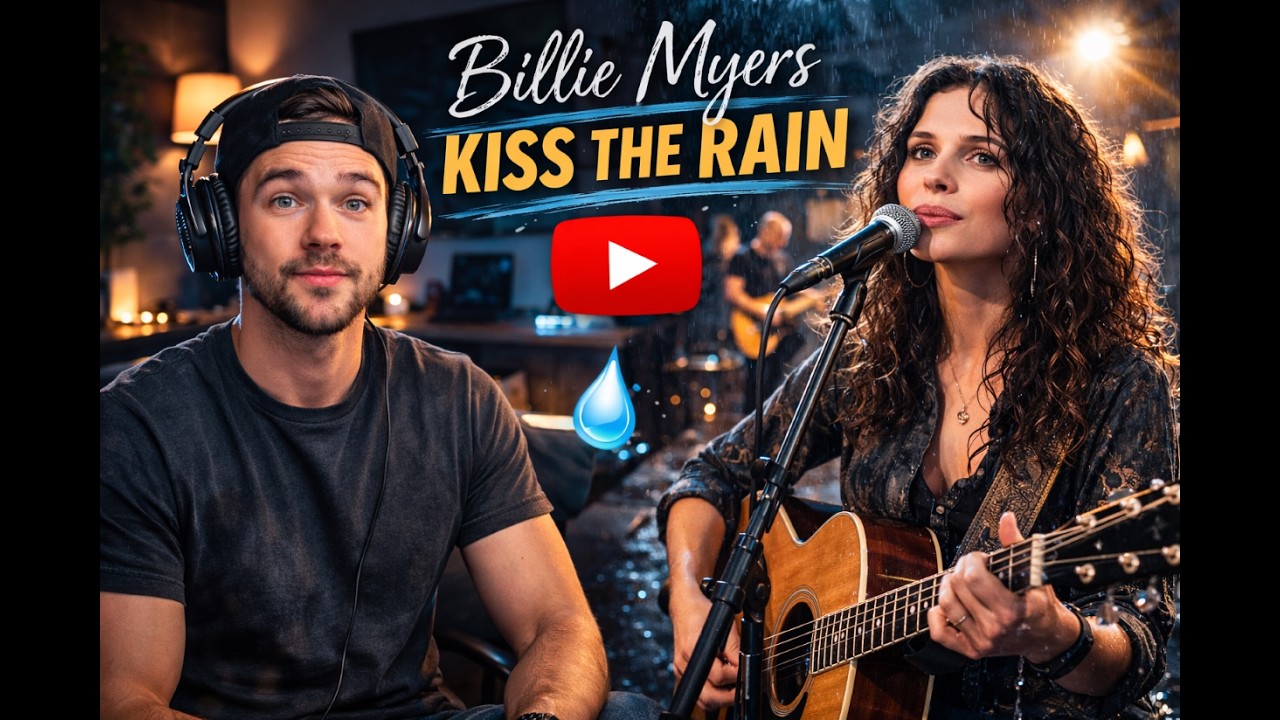 Billie Myers - Kiss The Rain! First time listen and reaction to this sad and dramatic song.