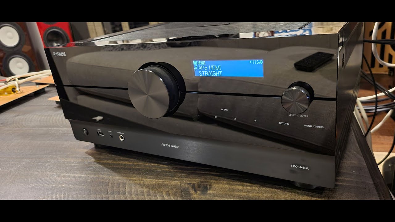 Результаты стендовых испытаний AV-ресивера Yamaha RX-A6A 9.2CH 8K!