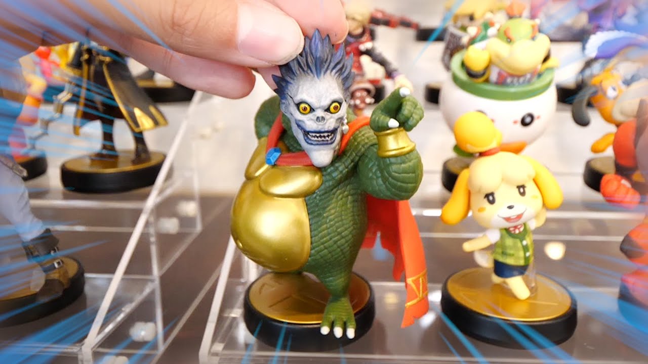 死神リュークのかっこいいフィギュアで遊んでたら大変なことになったwww