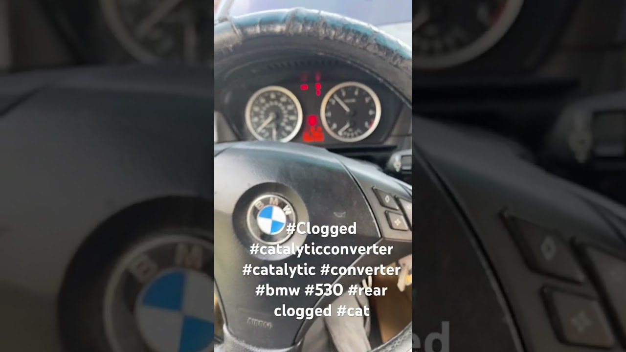 #Clogged #catalyticconverter #catalytic #converter #bmw #530 #rear clogged #cat