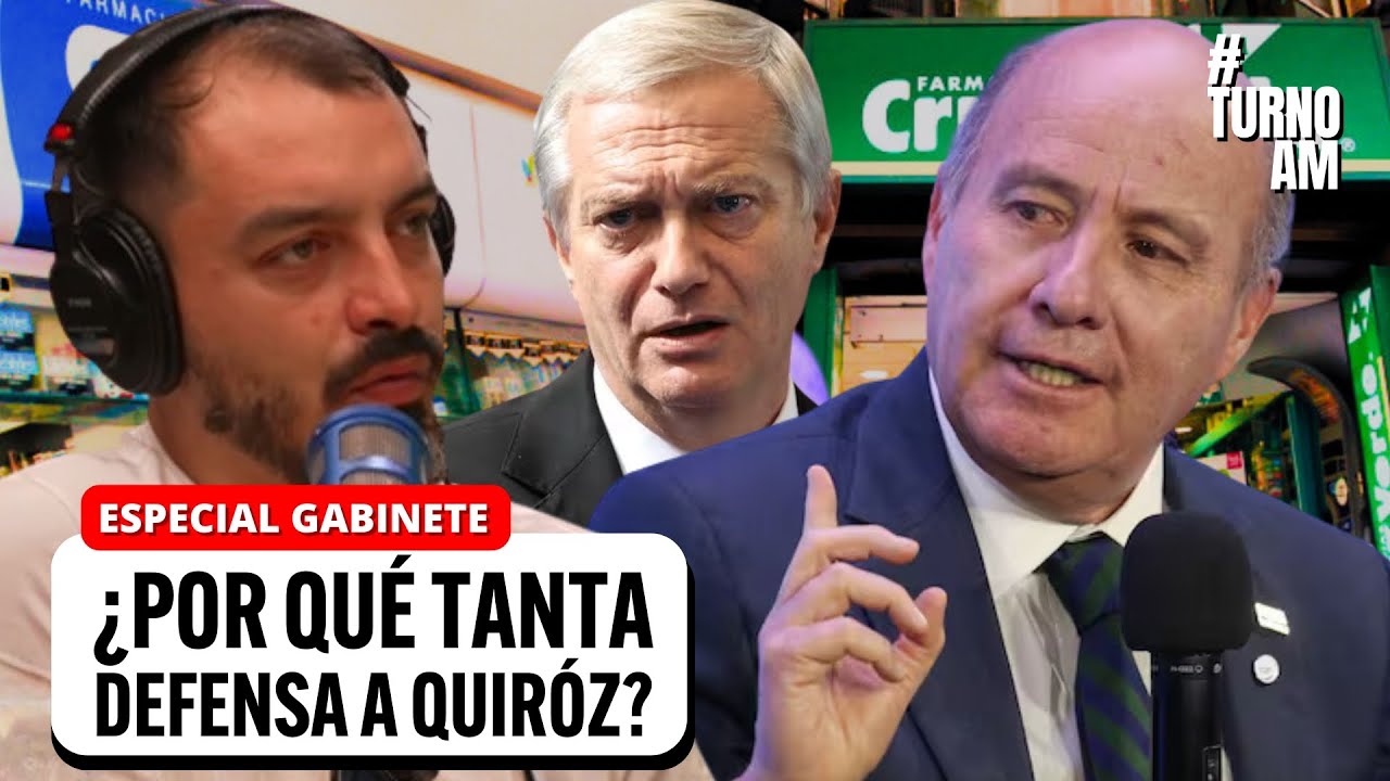 ¿Por qué Kast PROTEGE tanto a Jorge Quiroz, su ministro de Hacienda? Intenso DEBATE | #TURNOAM