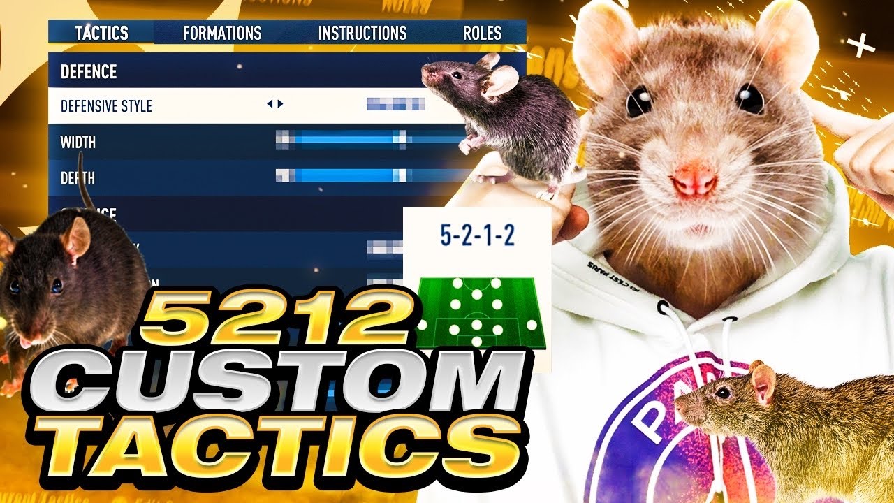 5212 = Ultimate Rat Custom Tactics 🐀 🎯 Best FC 24 Custom Tactics ✅