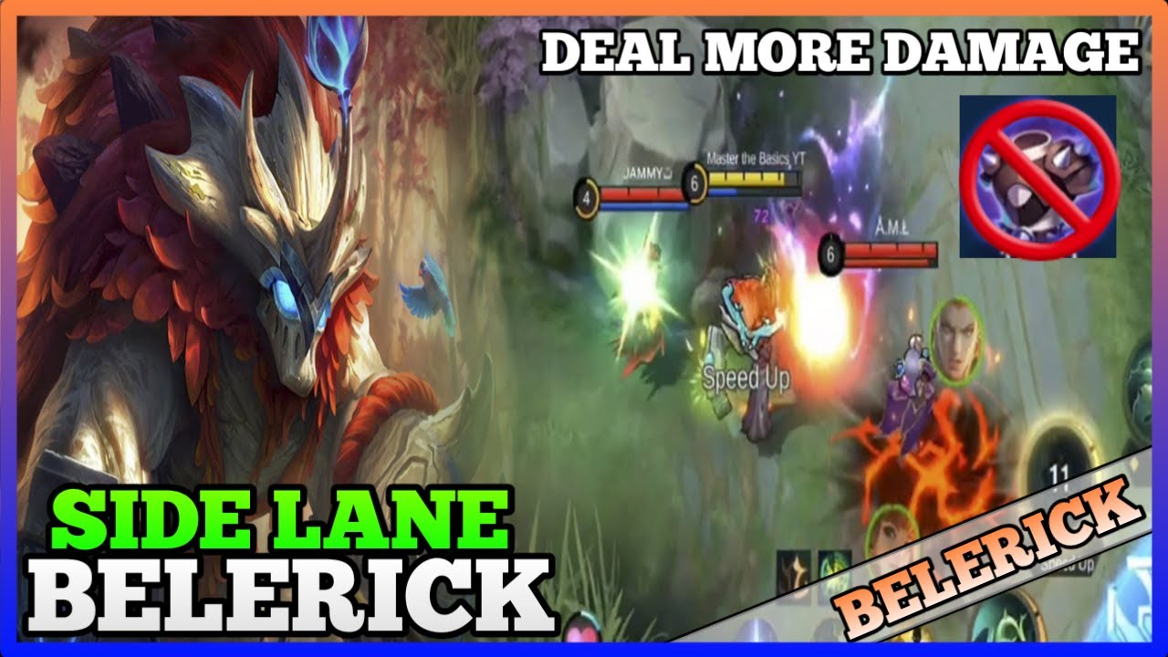 Why Belerick Side Lane is a Good Choice | Master the Basics | Belerick Gameplay | MLBB