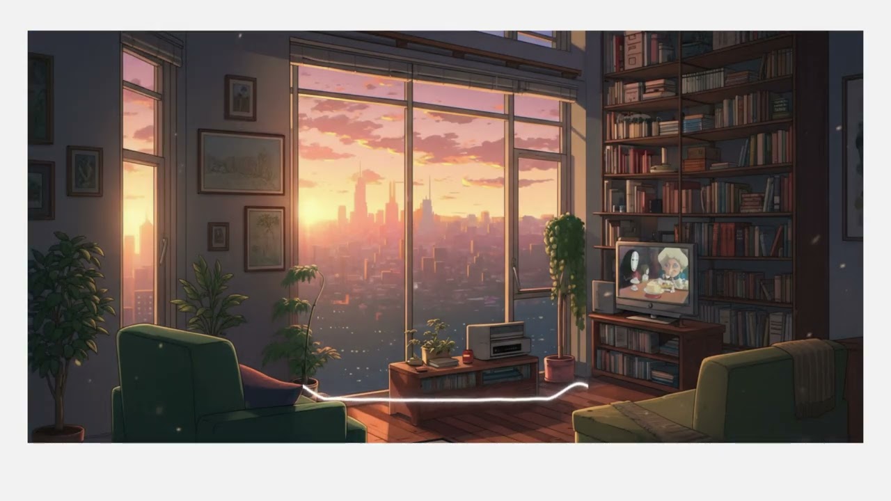 Gentle Morning Lofi Beats ( 1 hour )