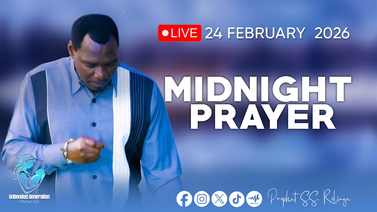 🔴LIVE​​​​​​​​​​​​​​​ MAOMBI YA USIKU  ( (MIDNIGHT PRAYER)  FEB 24, 2026