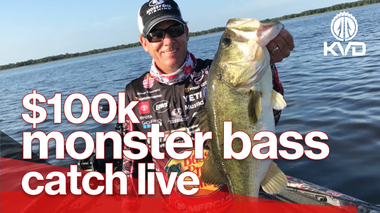 KVD's big bass win - Last pro tourney - LIVE highlight