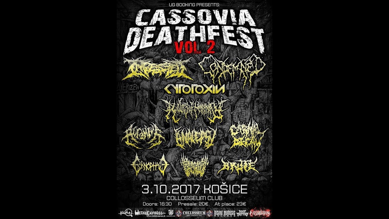 Analepsy at Cassovia DeathFest vol. 2 2017