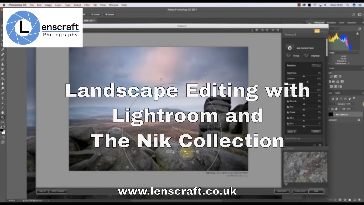 Peak District in Winter Higger Tor Editing Example 1