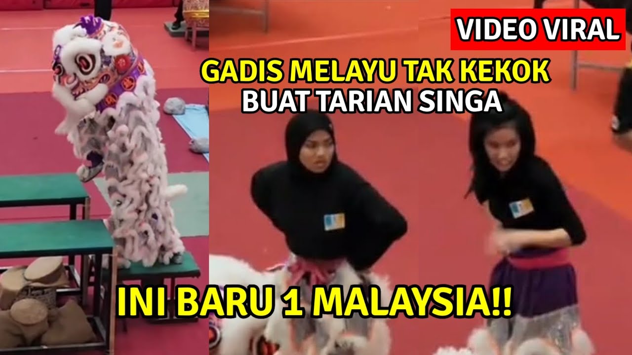 INI BARU 1 MALAYSIA🔴TARIAN SINGA MEMUKAU PENONTON, TAK SANGKA RUPANYA GADIS MELAYU DI SEBALIK KOSTUM