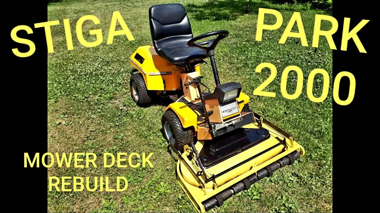 Mower Rebuild Canadiana (Stiga) Park 2000