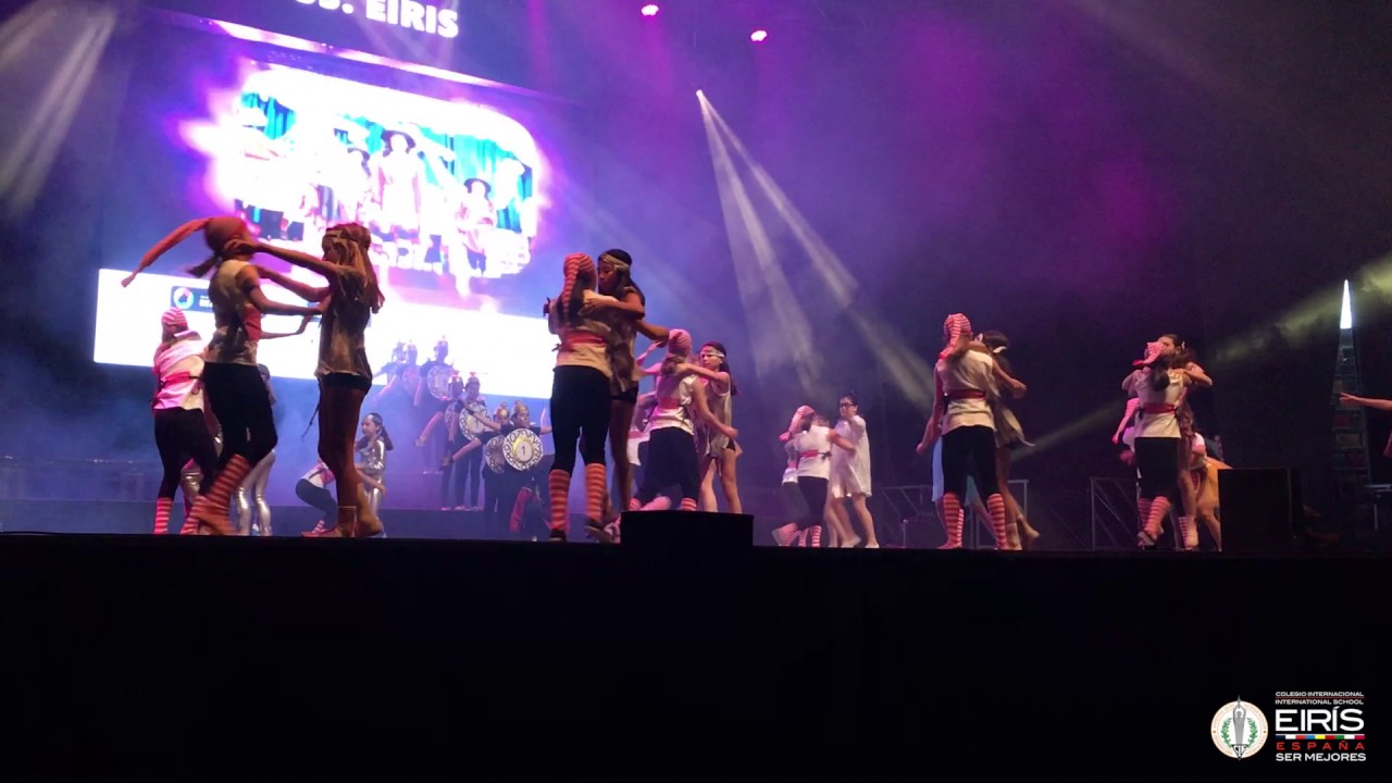 Actuación XV Festival Intercentros 2017. Colegio Internacional Eirís