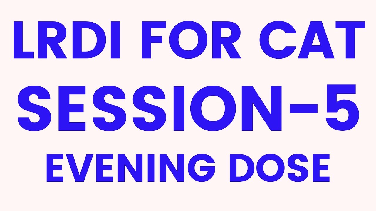 DILR Puzzle for CAT | Important concept | Important for CAT 2019