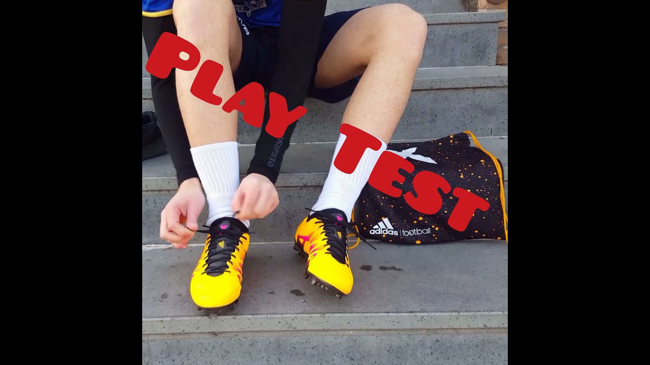 Adidas X15.1 solar/gold TESTING | Calcio Reviews