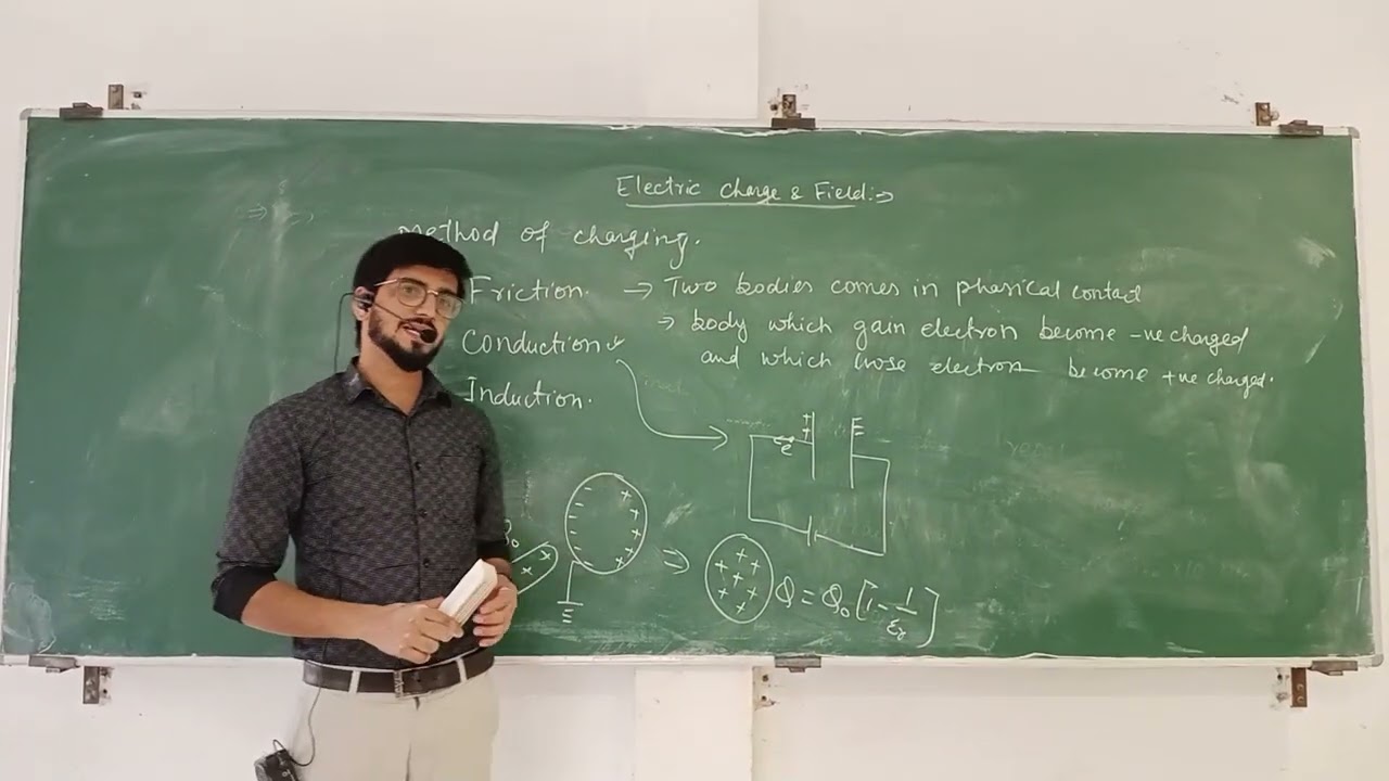 Electrostatic class 12th physics....for board exams.. Electric charge and field