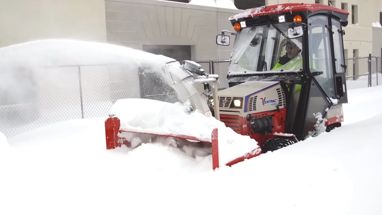 Remove Deep Snow With The Ventrac KX523 Snow Blower &ndash; Simple Start