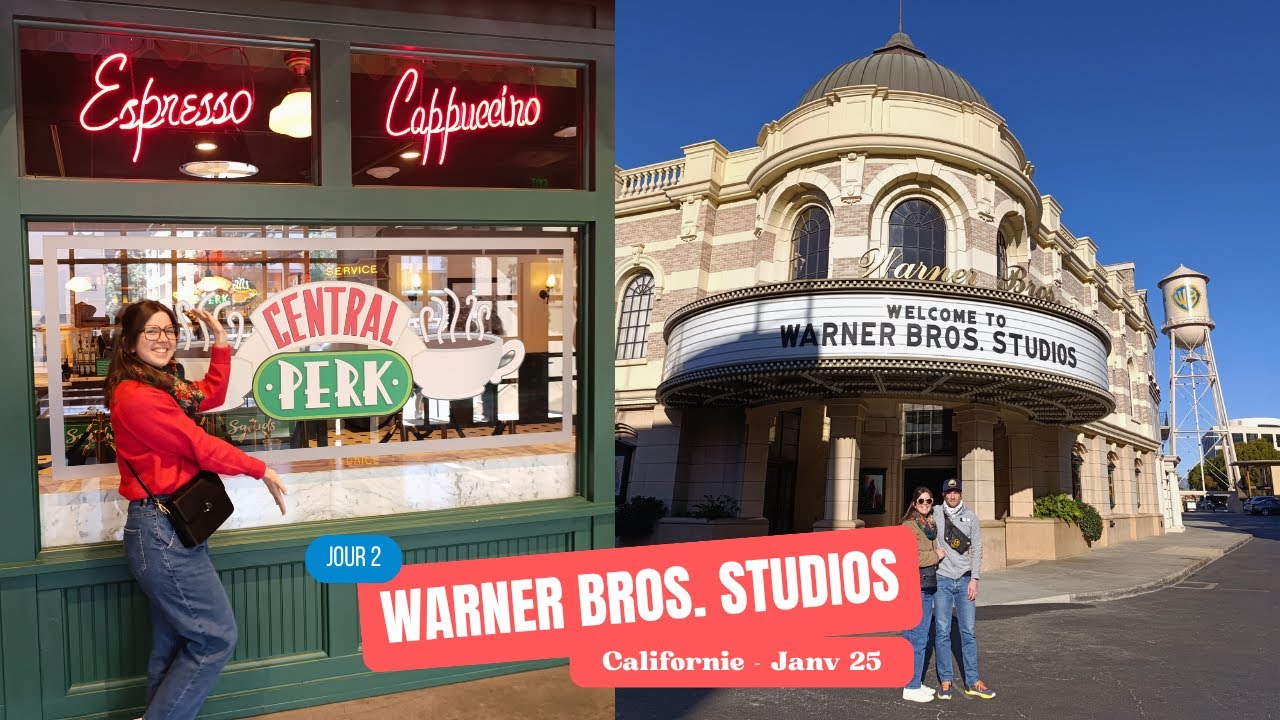 Jour 2 - Visite des WARNER BROS. STUDIOS 📽️🎬I CALIFORNIA VLOG I JANV 25