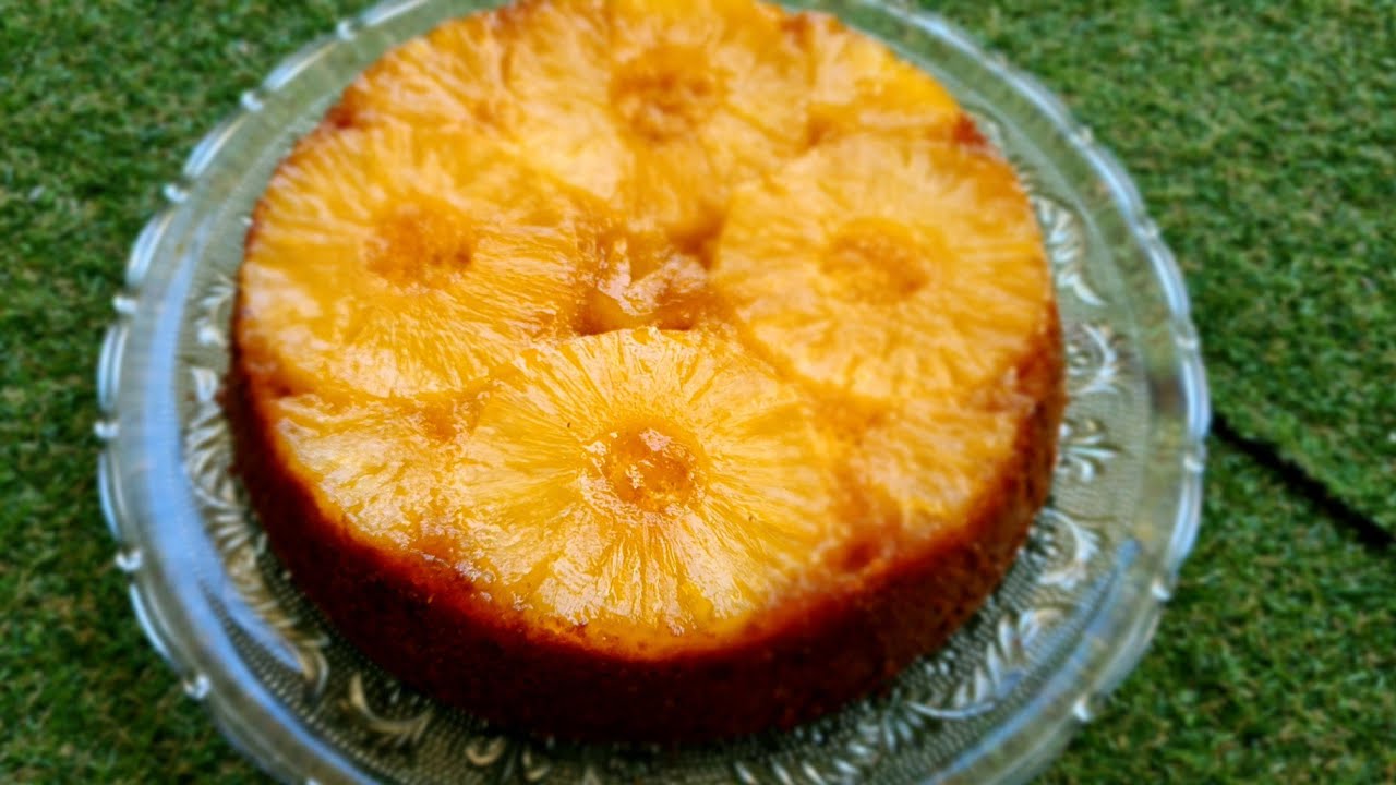 Gâteau renversé Ananas / Coco  ( recette été )
