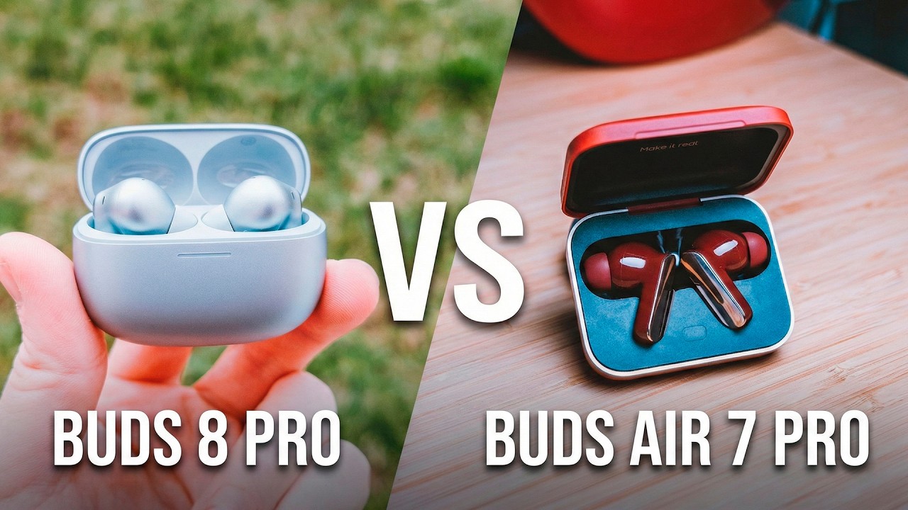 Elige BIEN ✅ REDMI Buds 8 Pro vs Realme Buds Air 7 Pro COMPARATIVA en ESPAÑOL