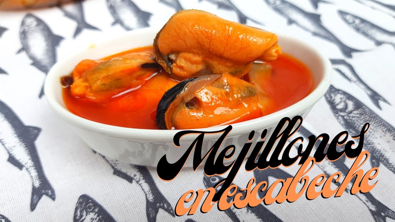 Mejillones en escabeche caseros | Receta mejillones de lata