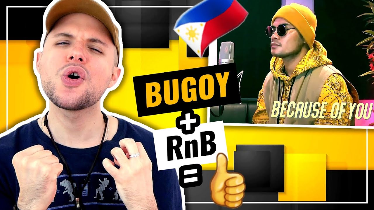 Bugoy Drilon - Because of You | BIG FAN OF GOOD QUALITY CONTENT | HONEST REACTION