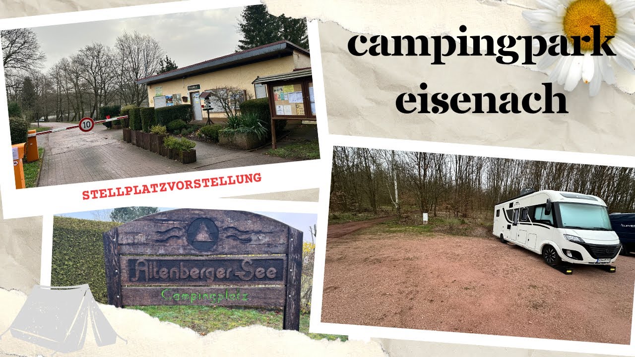 Platzvorstellung Campingpark Eisenach am Altenberger See in Wilhelmsthal