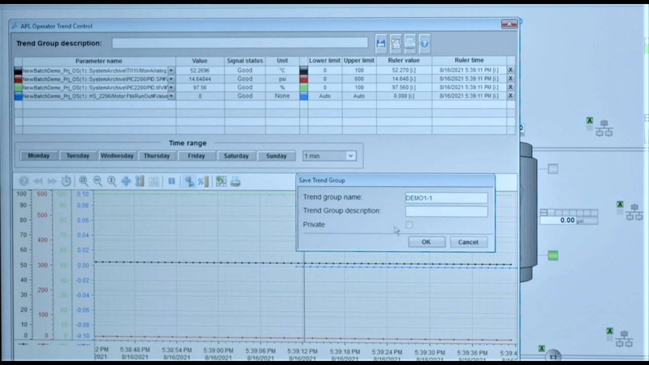 Trending Capabilities: SIMATIC PCS 7 Advanced Process Library (APL)