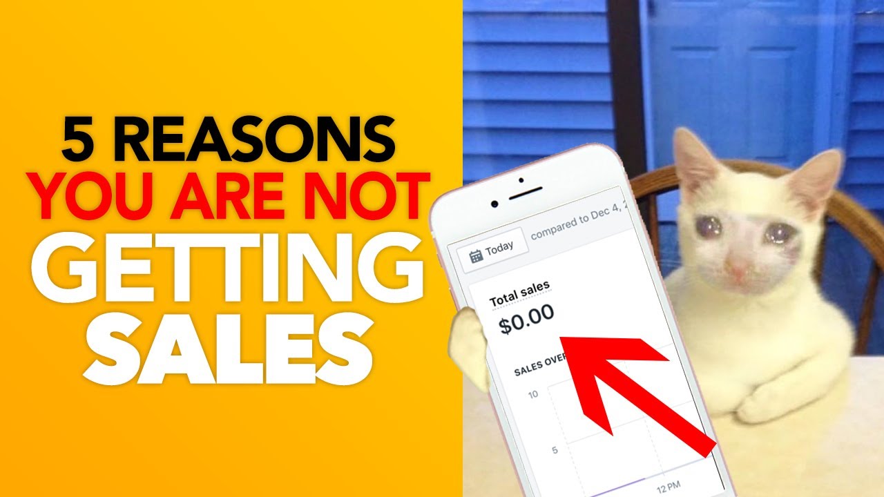 5 REASONS YOU ARE NOT GETTING SALES WITH YOUR SHOPIFY STORE - Ecomhunt
