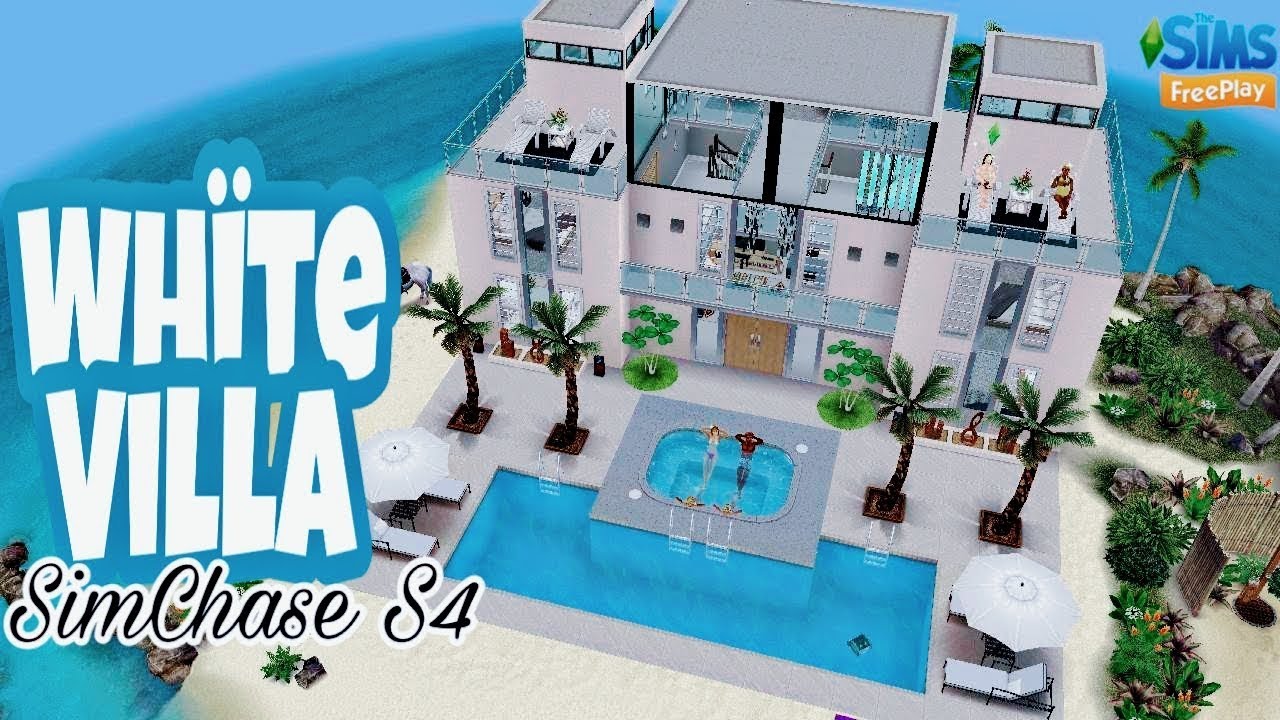 🇵🇭SimsFreePlay 《🏖White Villa||SimChase Season4🏖》