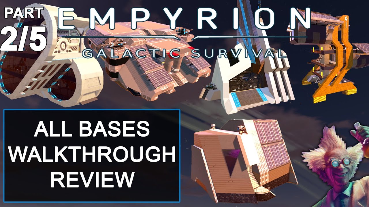 Empyrion Galactic Survival Gameplay Walkthrough 2021 Part 2 - BASE BUILDING GUIDE | BLUEPRINTS