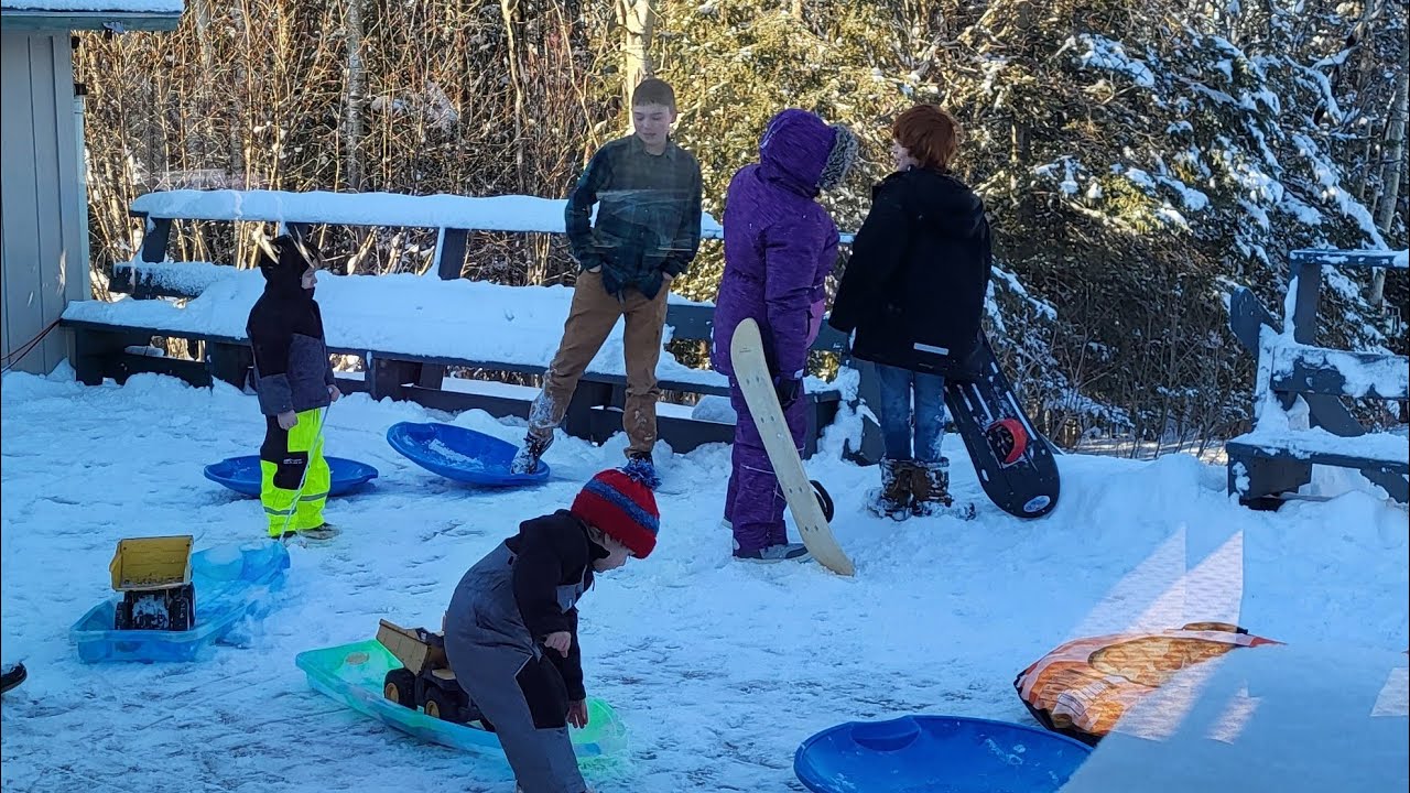 Activities in Alaska after church luncheon