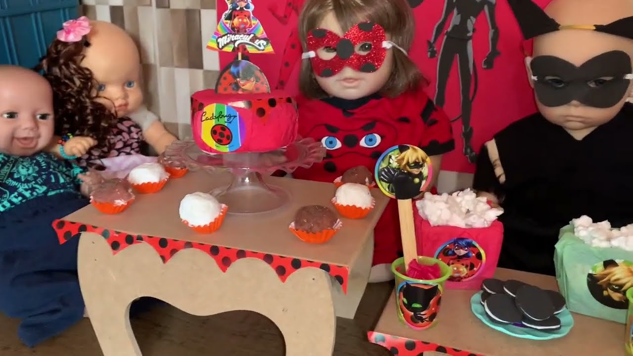 Festa de aniversário do Miraculous do￼ baby Theo e Maya 2 aninhos/ Milli Produções ￼