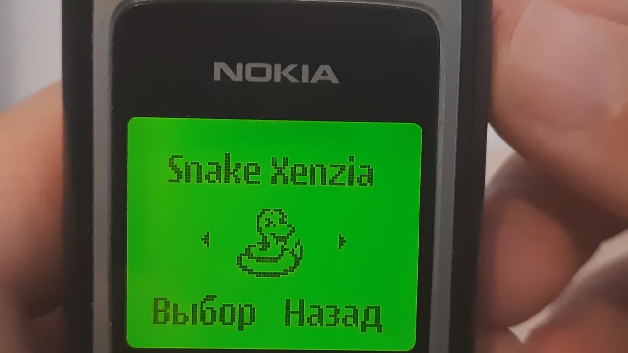 Snake Xenzia игра - Nokia 1200