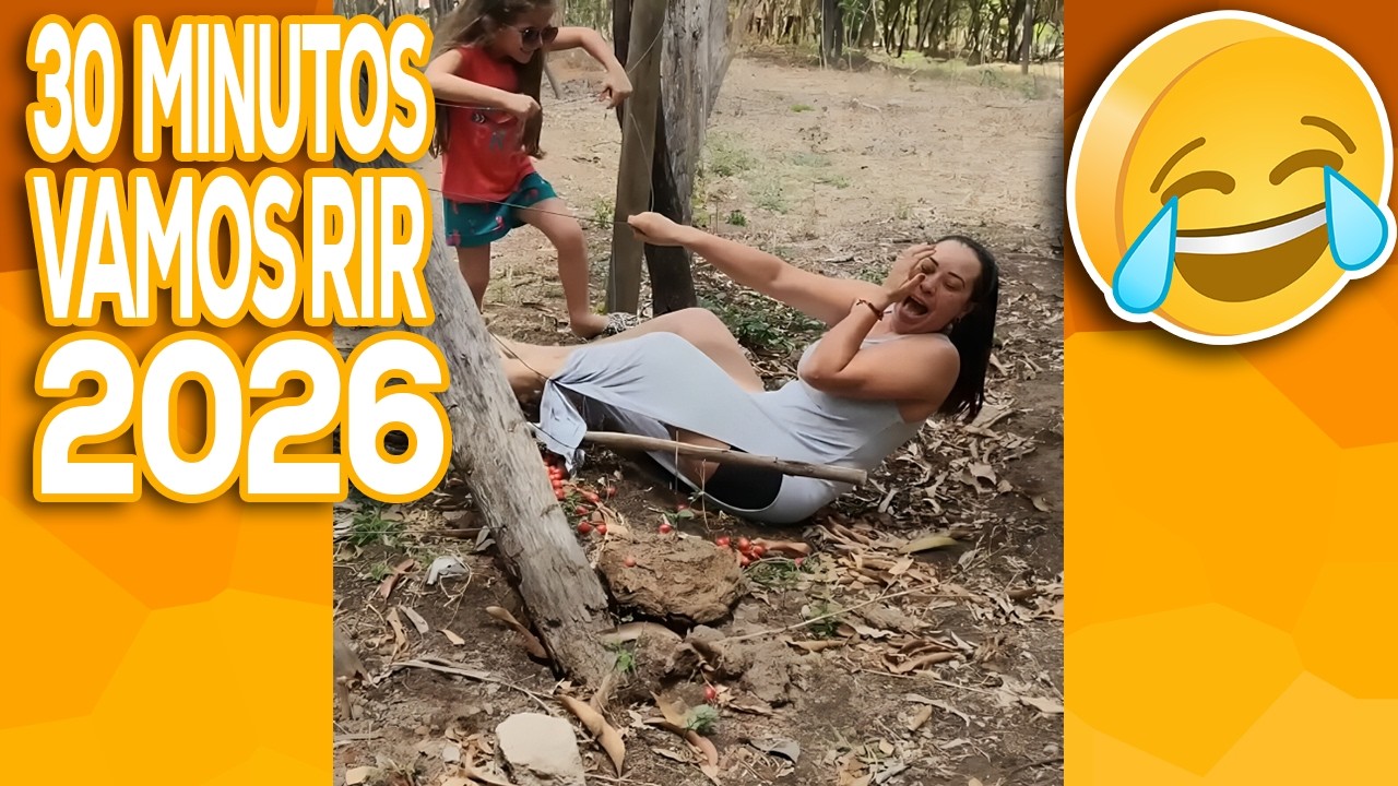 30 MINUTOS TENTE NÃO RIR 🤣 OS VÍDEOS ENGRAÇADOS de MEMES 2026 [VALE A PENA RIR DE NOVO] #14