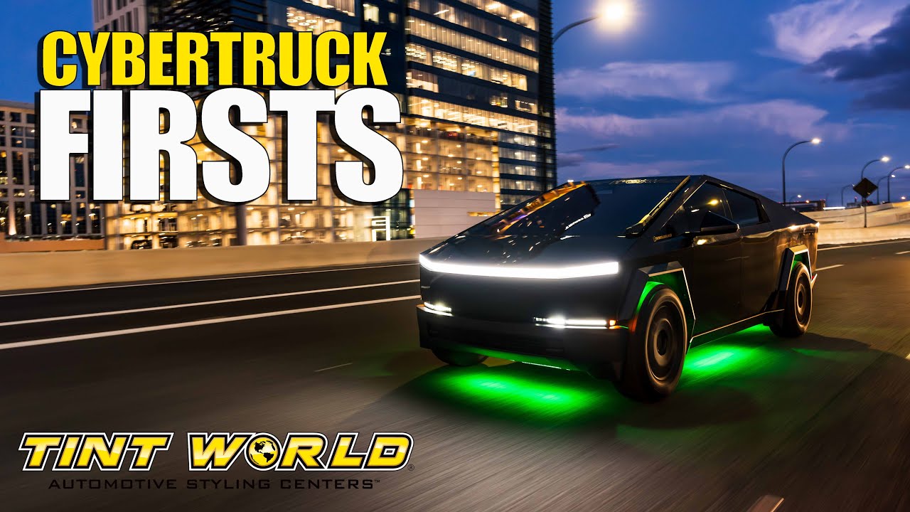 World's First Cybertruck Sound System Upgrade, Custom Lighting, and More!