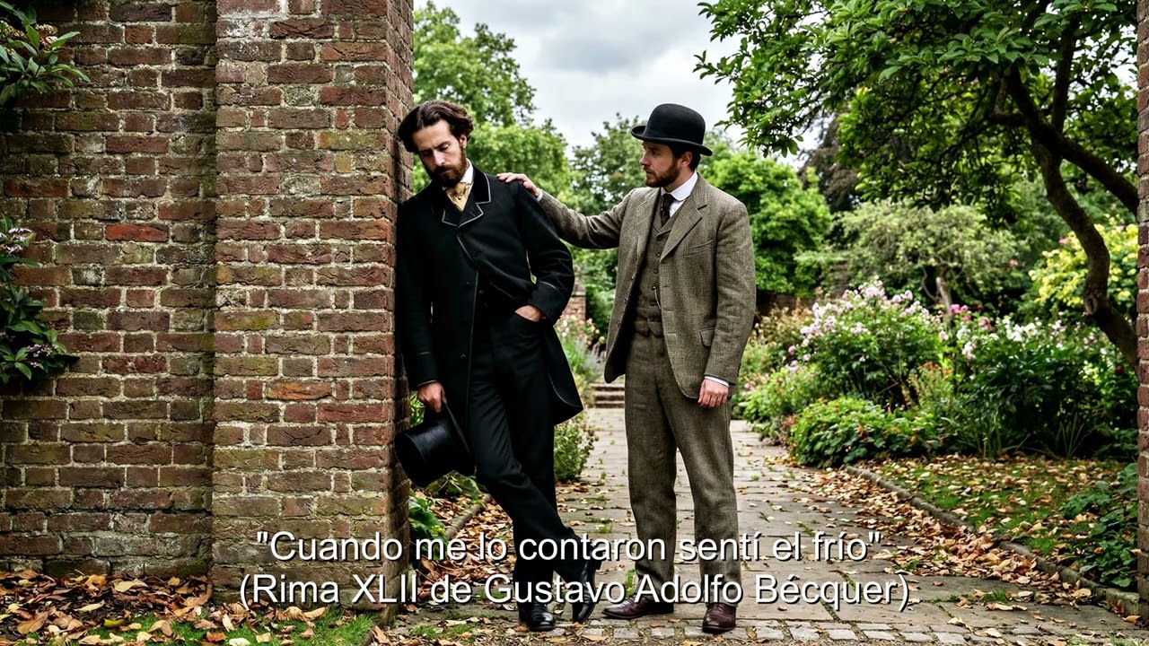 "Cuando me lo contaron sentí el frío" (Rima XLII de Gustavo Adolfo Bécquer)