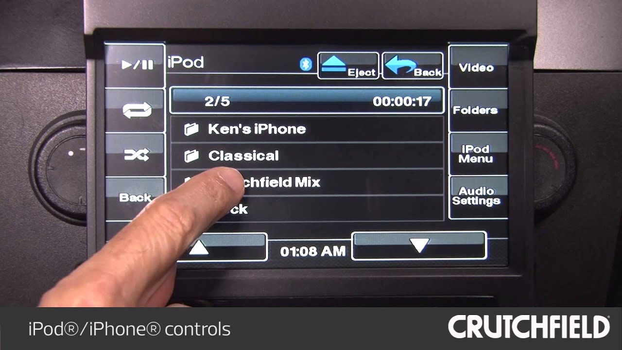 Clarion VZ401 Display and Controls Demo | Crutchfield Video