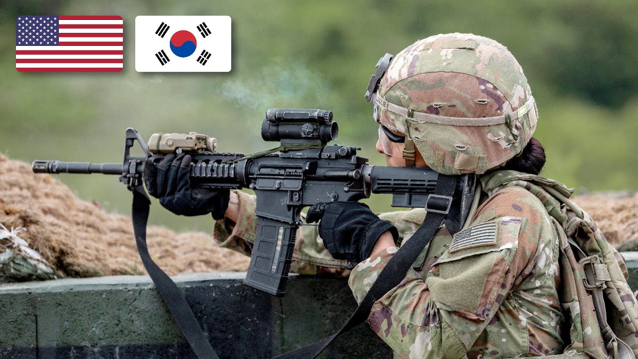 U.S. Army 'Alpha Co.' Conduct Combat Live-Fire Exercise in S. Korea (2024) Pt.1