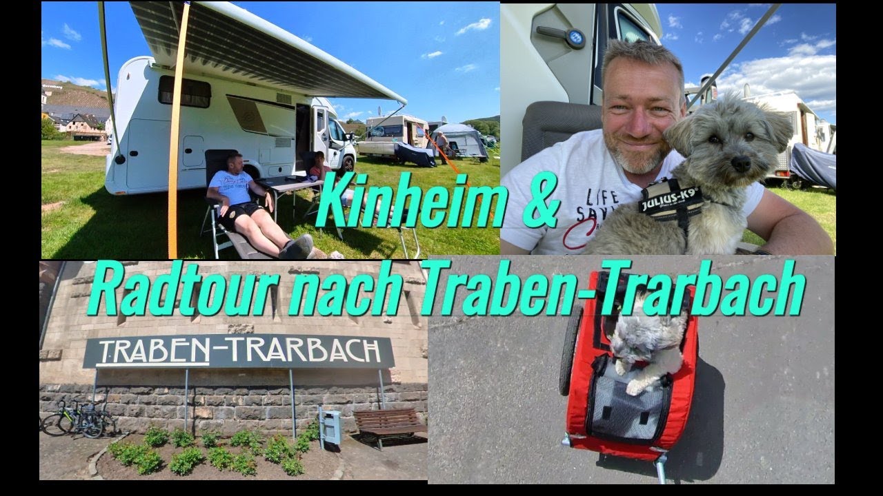 🇩🇪Radtour nach Traben-Trarbach I Stellplatz Kinheim I Reiseblog Urlaub Mosel Folge 3