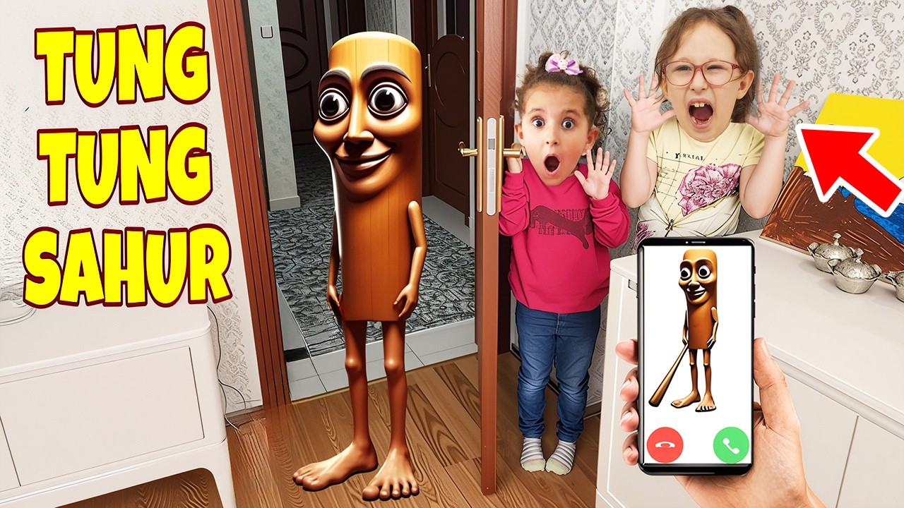 BAHAR VE BANU ALYA ANNESİNDEN İZİNSİZ TUNG TUNG SAHUR U ÇAĞIRDI !!