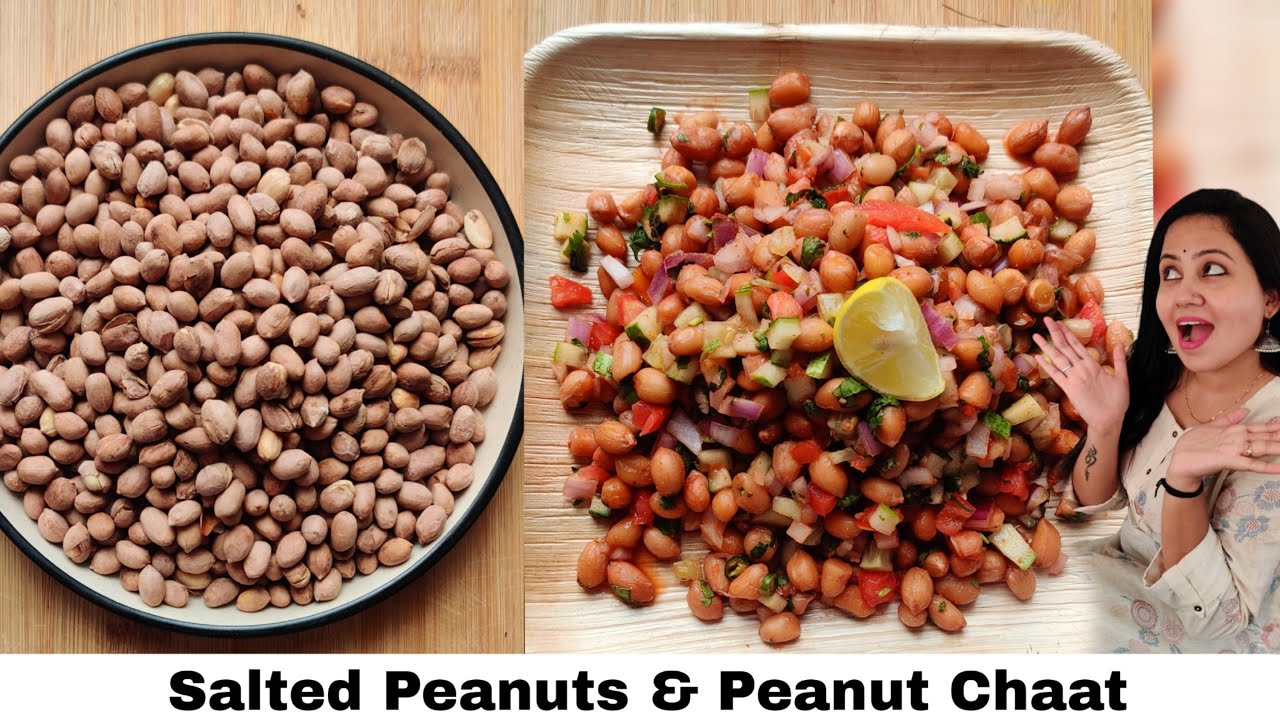 Salted Peanuts & Peanut Chaat Recipe|सिर्फ 100रुपये में बनाएं महिनो चलने वाला स्नैक| Protein salad