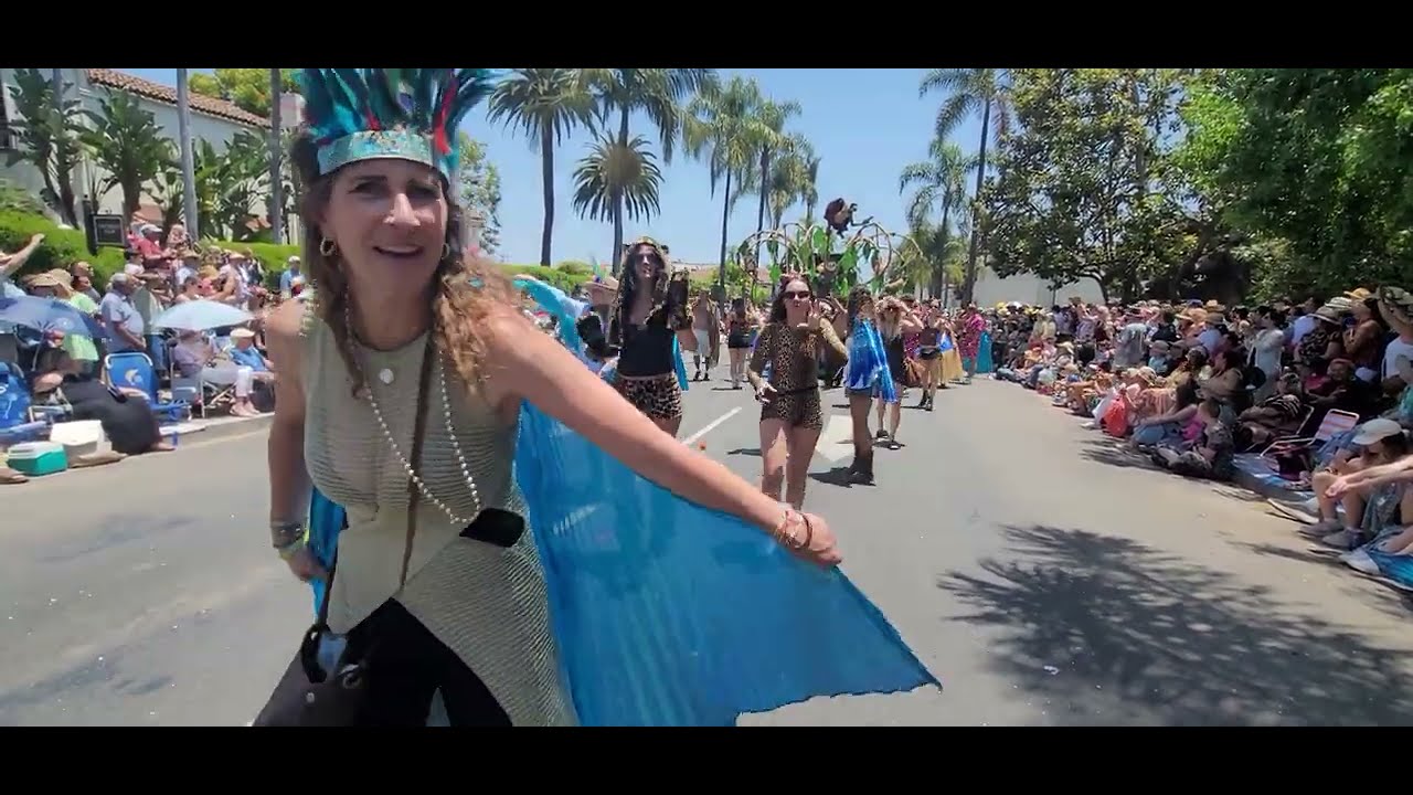 2025 Santa Barbara Summer Solstice Celebration - Raw video footage. Visit Santa Barbara.